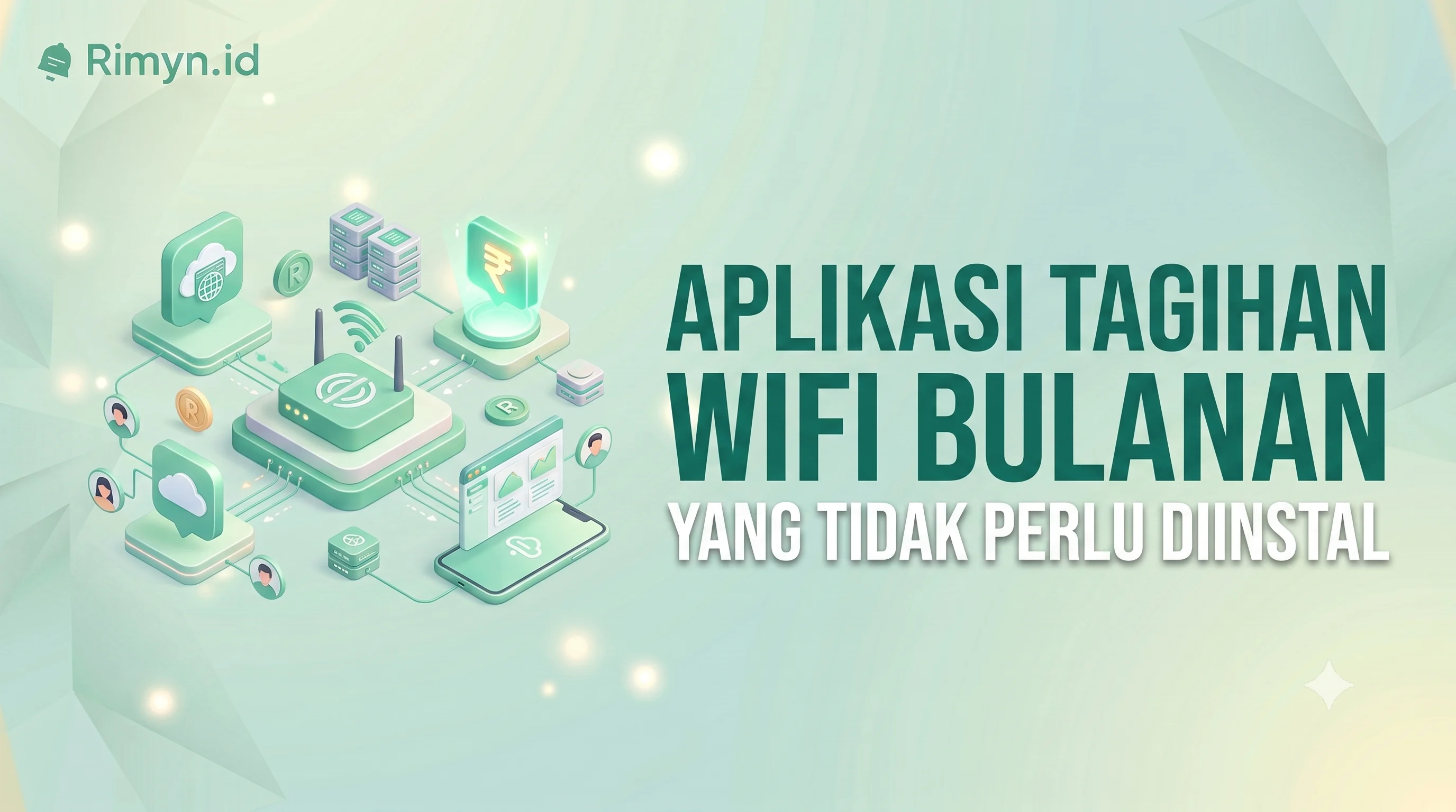 Aplikasi Tagihan WiFi Bulanan yang Tidak Perlu Diinstal Pelanggan