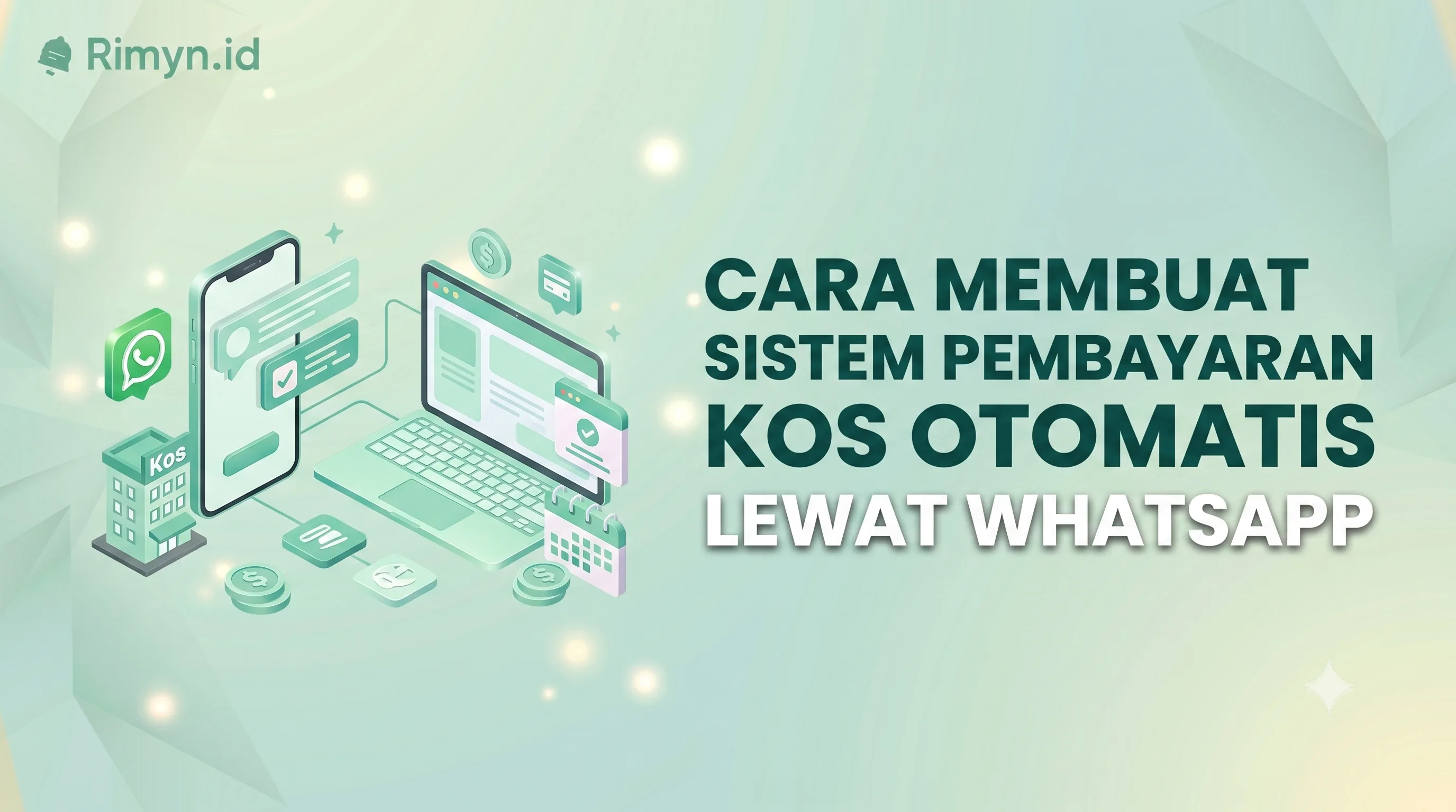 Cara Membuat Sistem Pembayaran Kos Otomatis Lewat WhatsApp