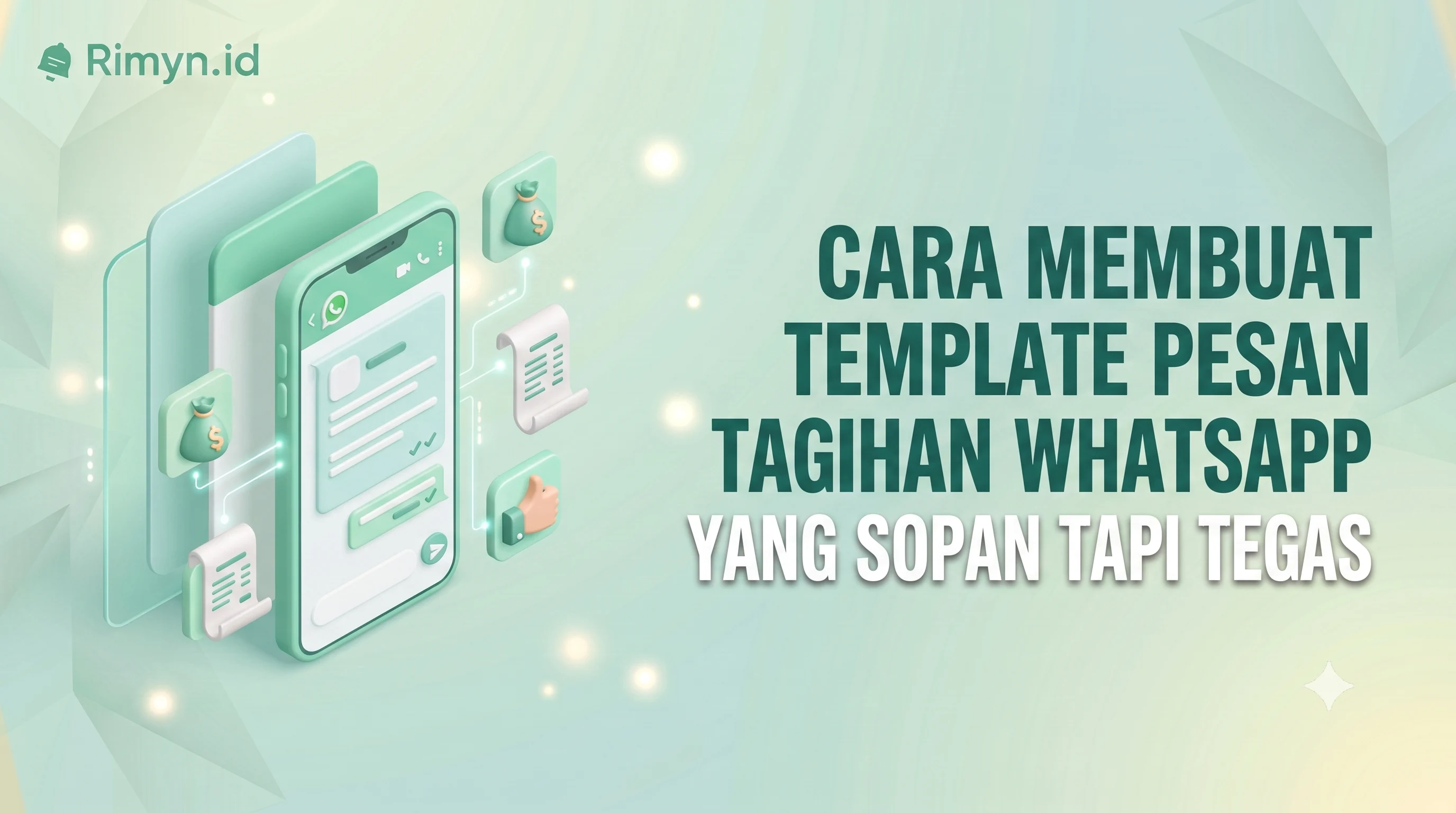 Cara Membuat Template Pesan Tagihan WhatsApp yang Sopan tapi Tegas