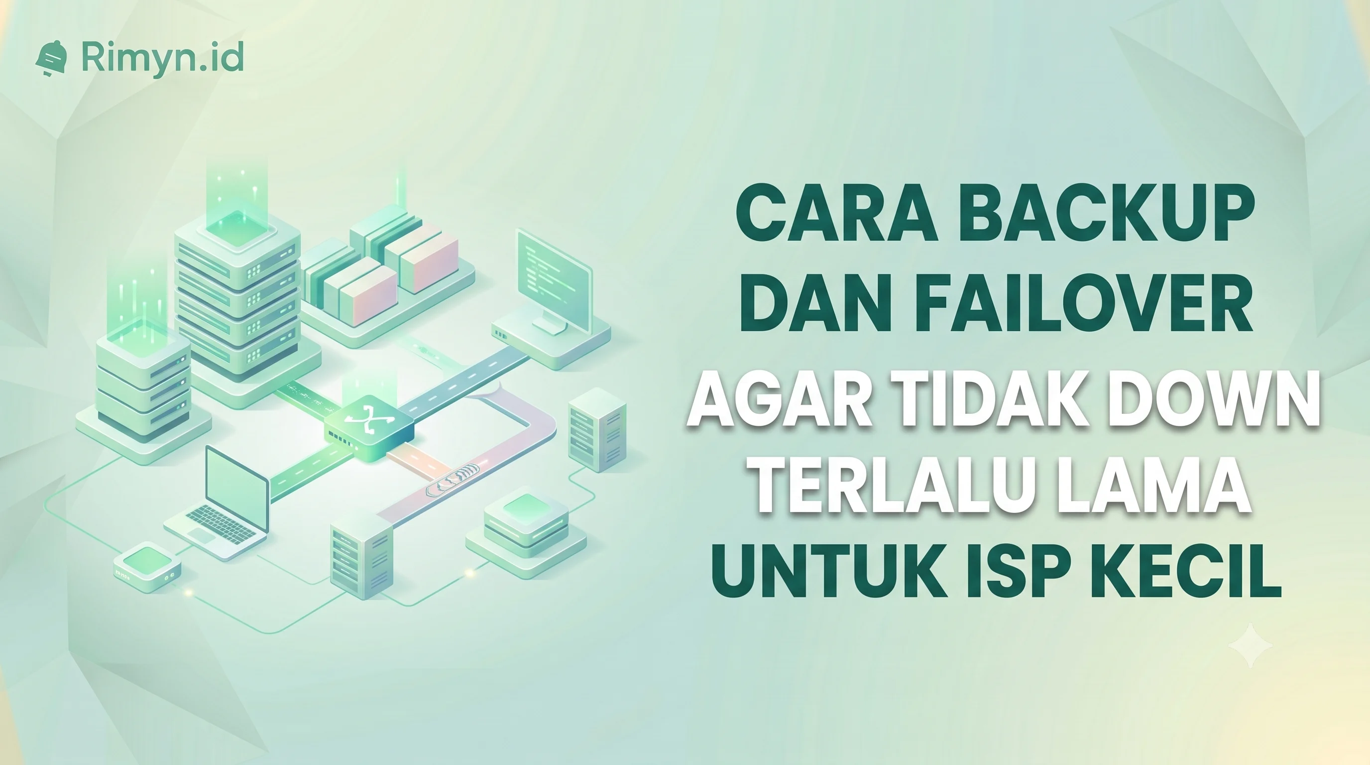 Cara Backup dan Failover untuk ISP Kecil agar Tidak Down Terlalu Lama