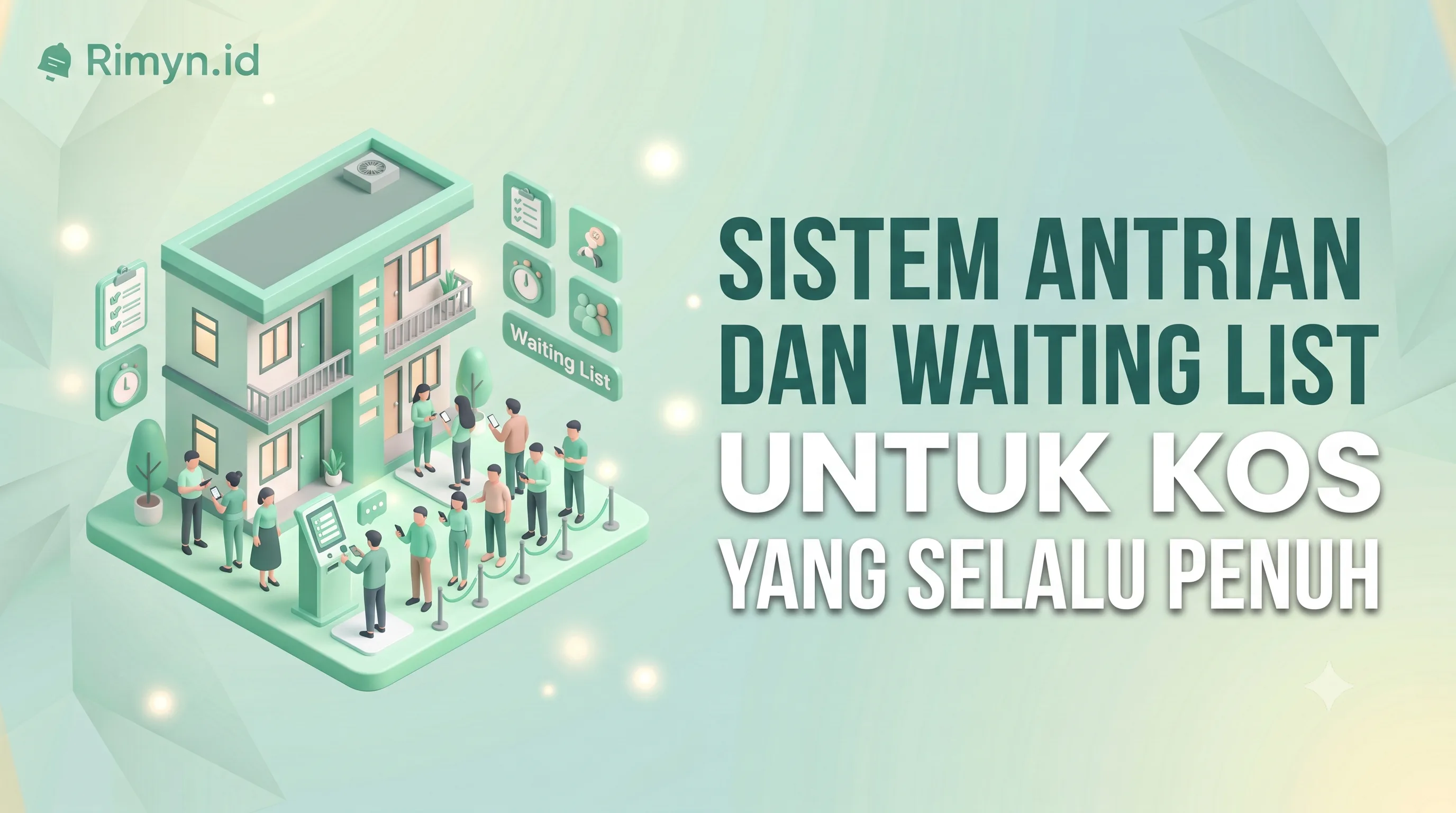 Sistem Antrian dan Waiting List untuk Kos yang Selalu Penuh