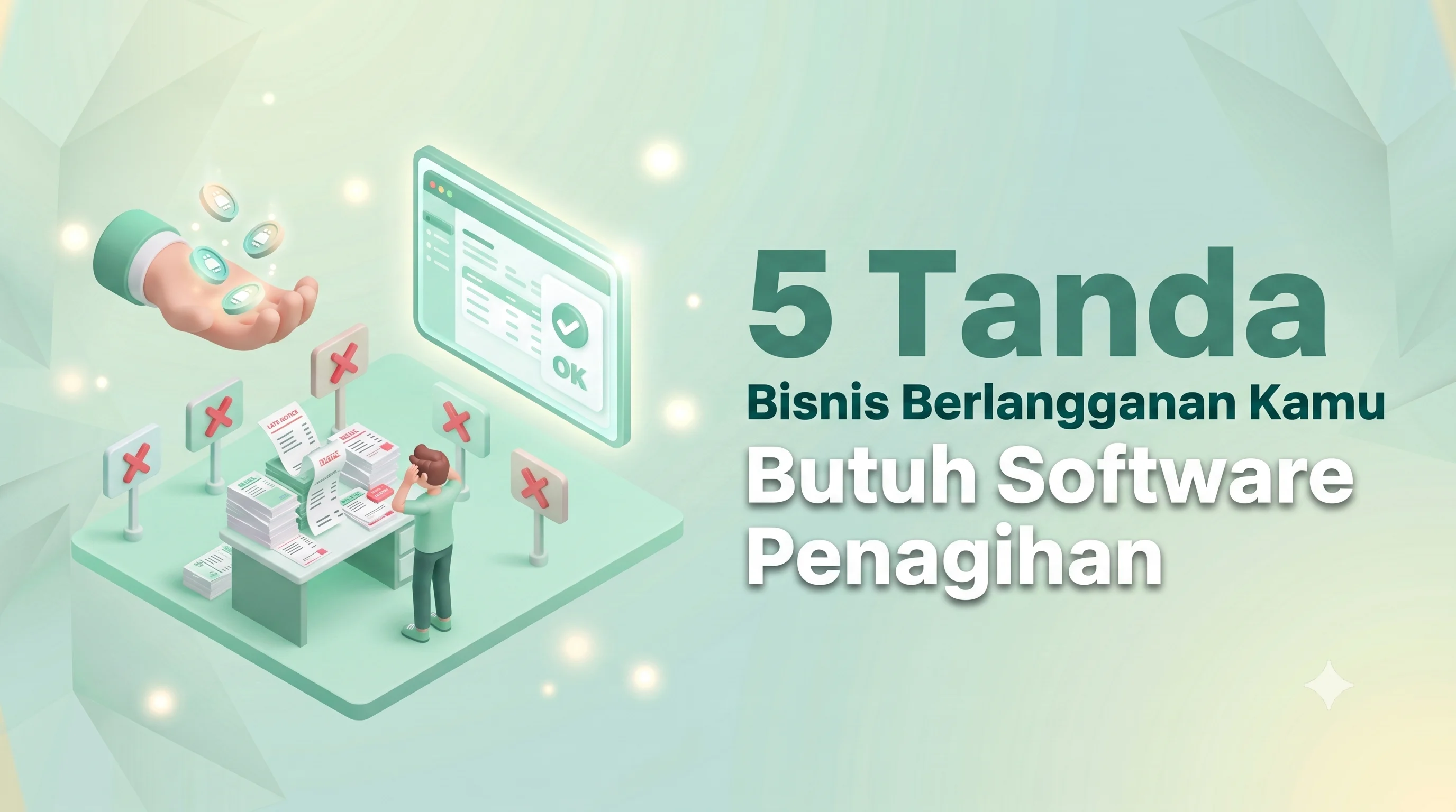 5 Tanda Bisnis Berlangganan Kamu Butuh Software Penagihan