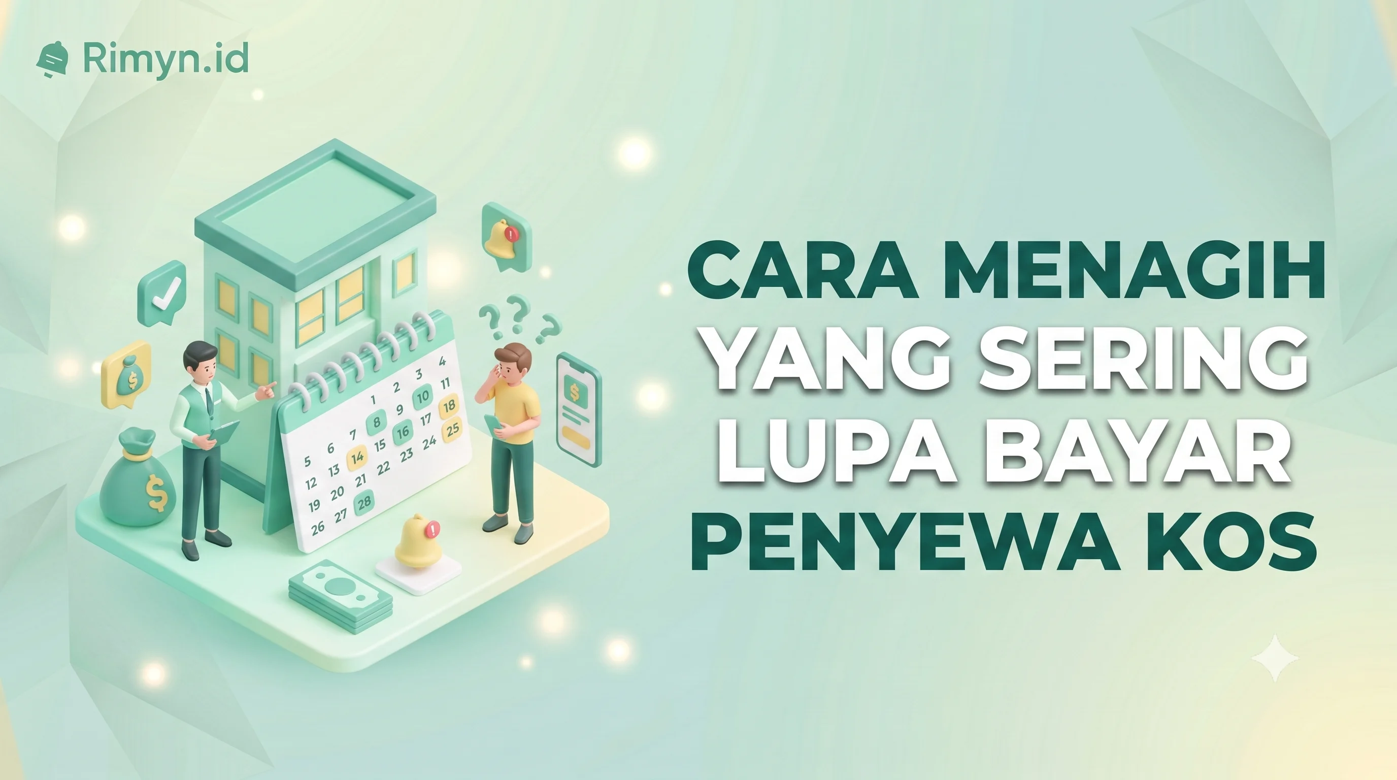Cara Menagih Penyewa Kos yang Sering Lupa Bayar